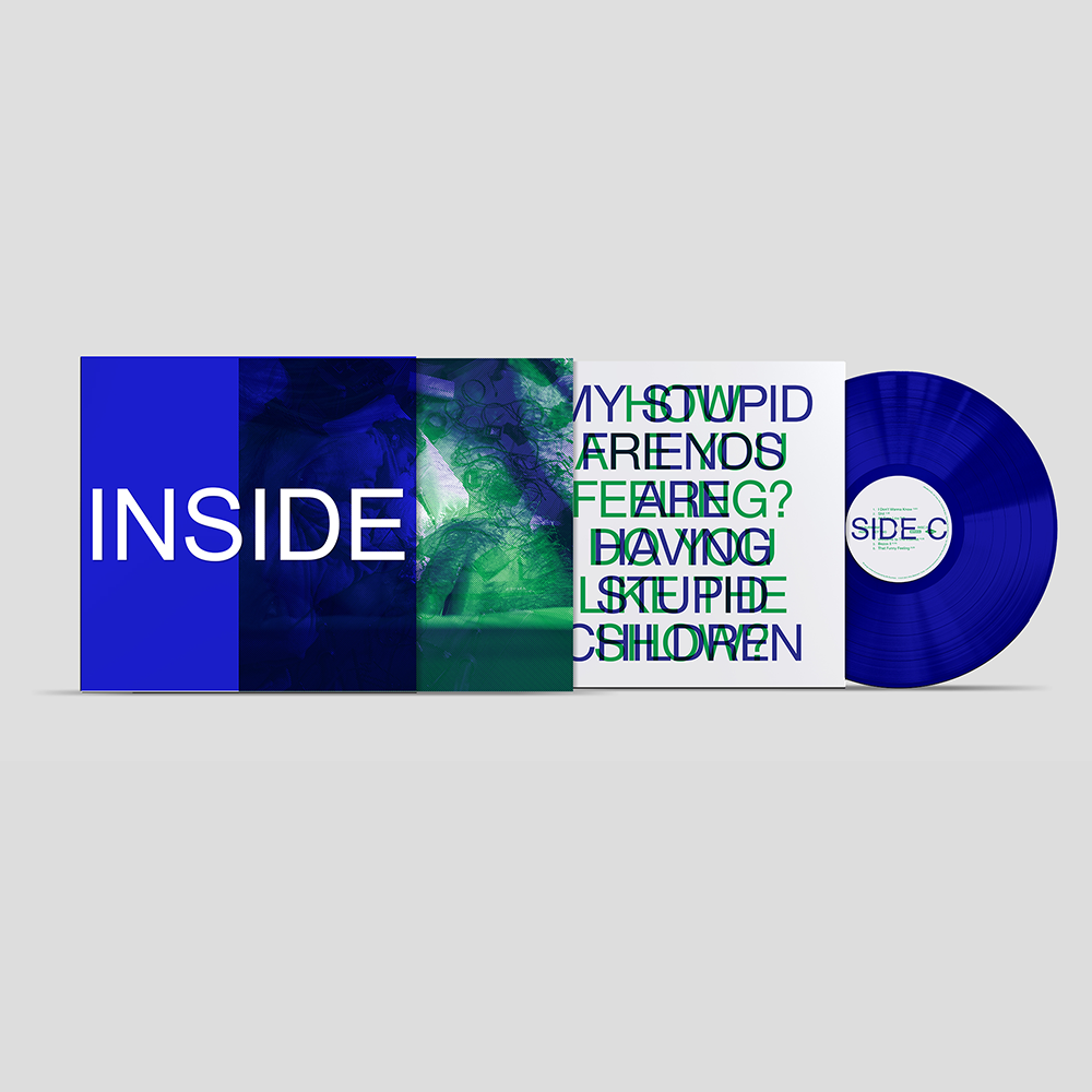 Inside Deluxe Signed Vinyl Blue